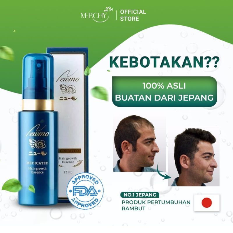NEWMO ASLI SERUM PENUMBUH RAMBUT CEPAT AMAN HERBAL 75ML