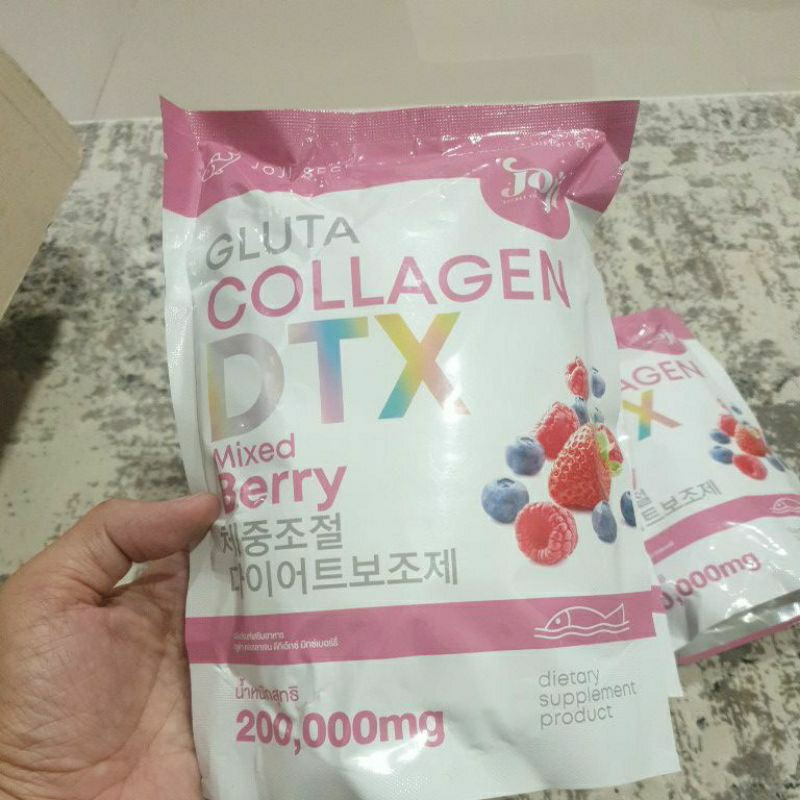 JOJI SECRET YOUNG GLUTA COLLAGEN DTX MIXED BERRY 200,000mg  DIETARY  SUPPLEMENT