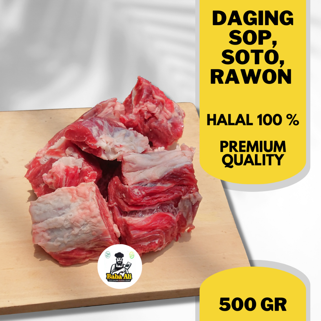 

Daging rawon / daging sop / daging soto