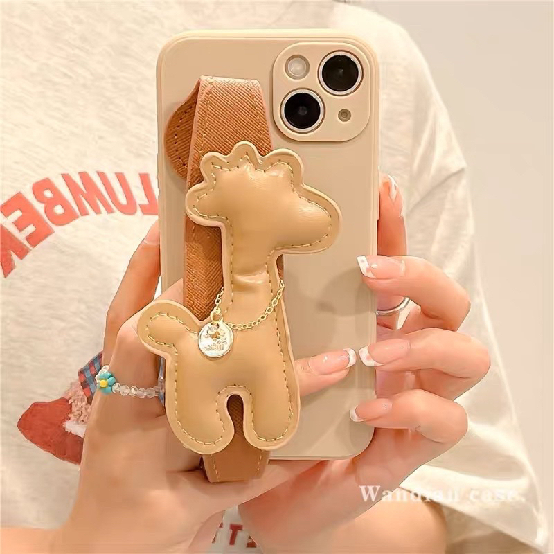 Pink Pony Leather Softcase Case HP Lucu for iphone XR 11 Pro Max 12 Pro Max 13 Pro Max 14 Pro Max