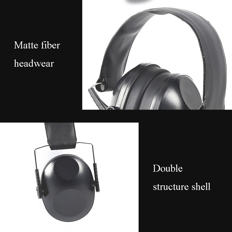 Penutup Telinga Earmuff Headphone - TAC36 - Black