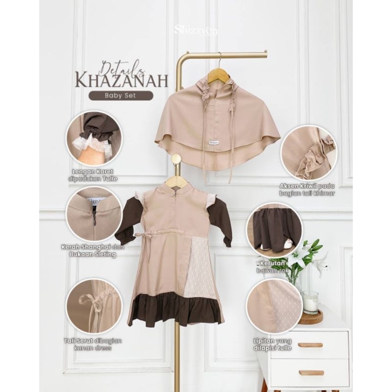 {Shizzyca} Khazanah Dress Kid. Khazanah Family Set