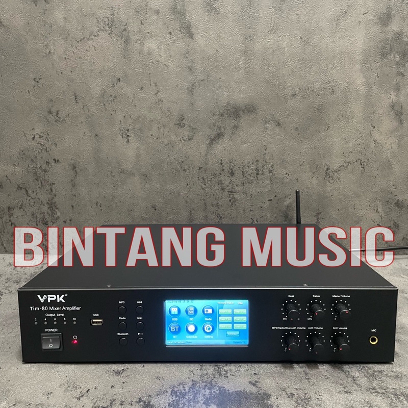 Ampli VPK TIM 80 Original amplifier mixer vpk tim80