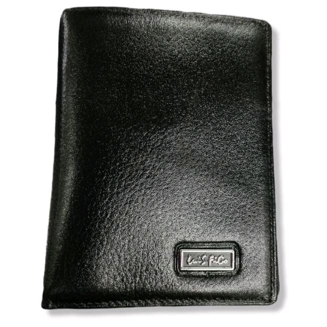 ORIGINAL Dompet Kulit Asli Premium LUIS FIGO  Hitam F214