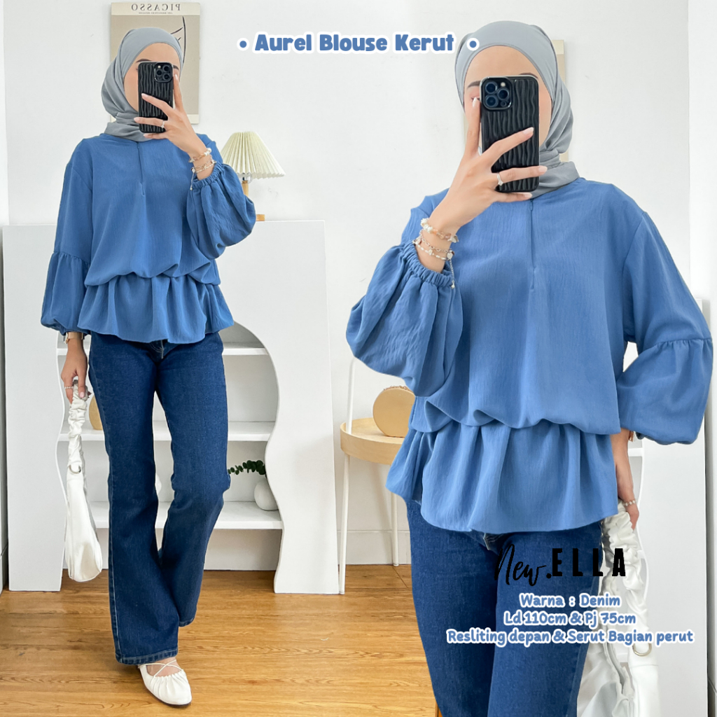 AUREL BLOUSE KERUT BY DLLINK STORE