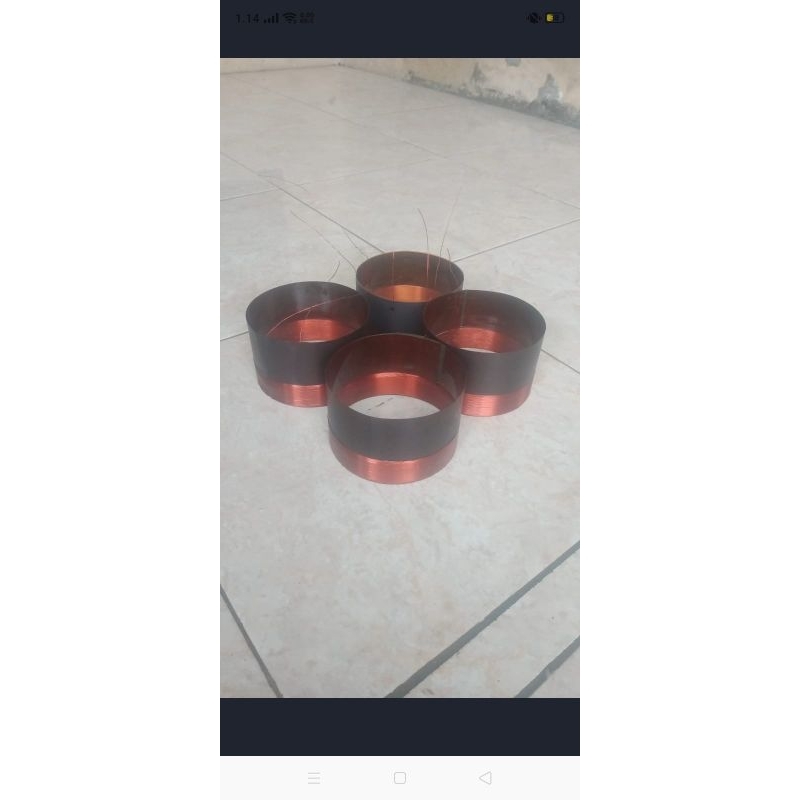 Spul speaker PD 1850 / ukuran 125mm / 127mm spul speaker 125mm / 127mm spul speaker PD 1850