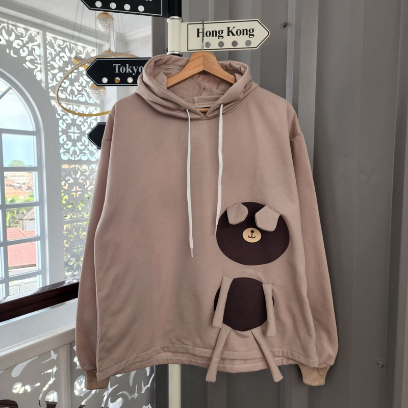 Sweater perempuan BERUANG 3D