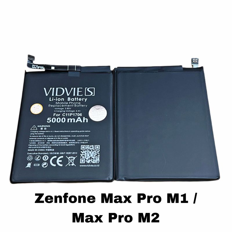 BATERAI VIDVIE S C11P1706 COMPATIBLE FOR ASUS ZENFONE MAX PRO M1 / MAX PRO M2