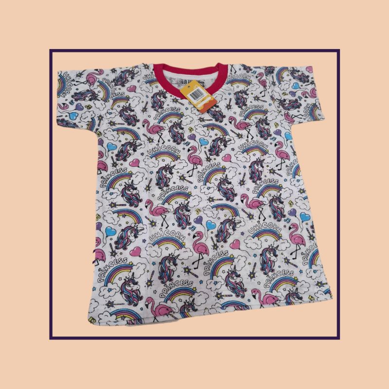KAOS ANAK KARAKTER / KAOS ANAK USIA 1 - 5 TH / KAOS ANAK KARAKTER LUCU