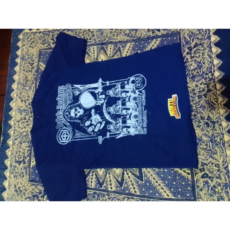 kaos acara vespa anjuk ladang scooter Fest #1