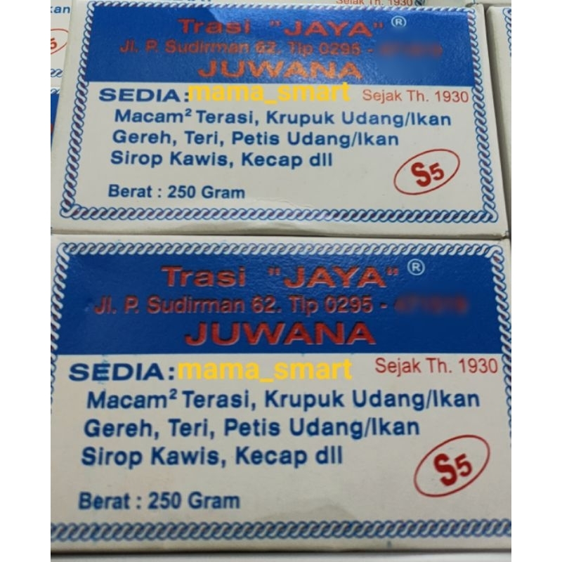 

TRASI JAYA S5 TRASI ENAK KHAS PATI