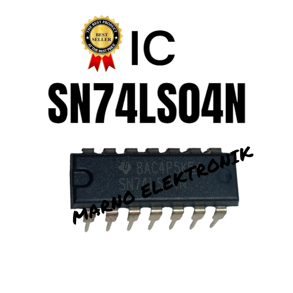 IC SN74LS04N SN 74LS04 N  SN 74LS04N ASLI ORI ORIGINAL