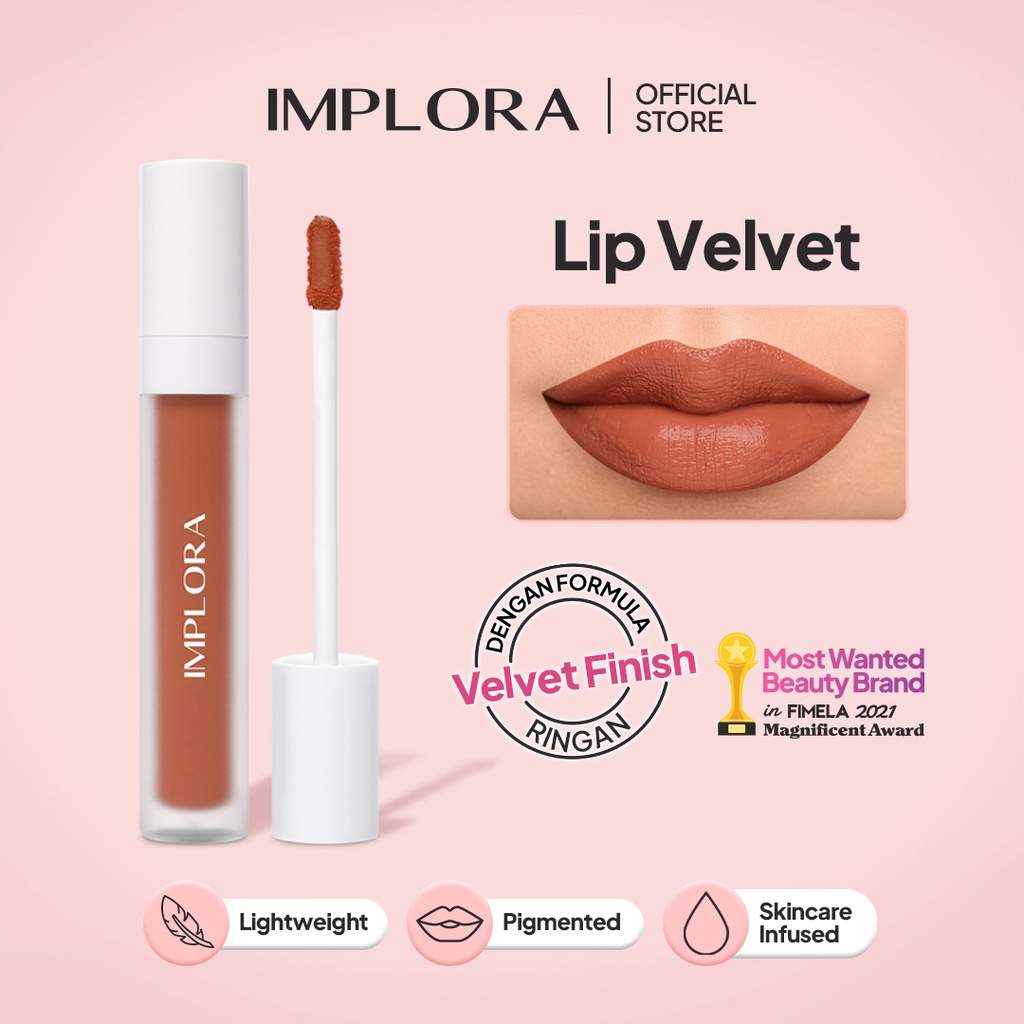 *SugarBee* Implora Lip Velvet | ATTRACTIVE | EXTROVERT | FEARLESS | HONEST | NAIVE | SERENITY |