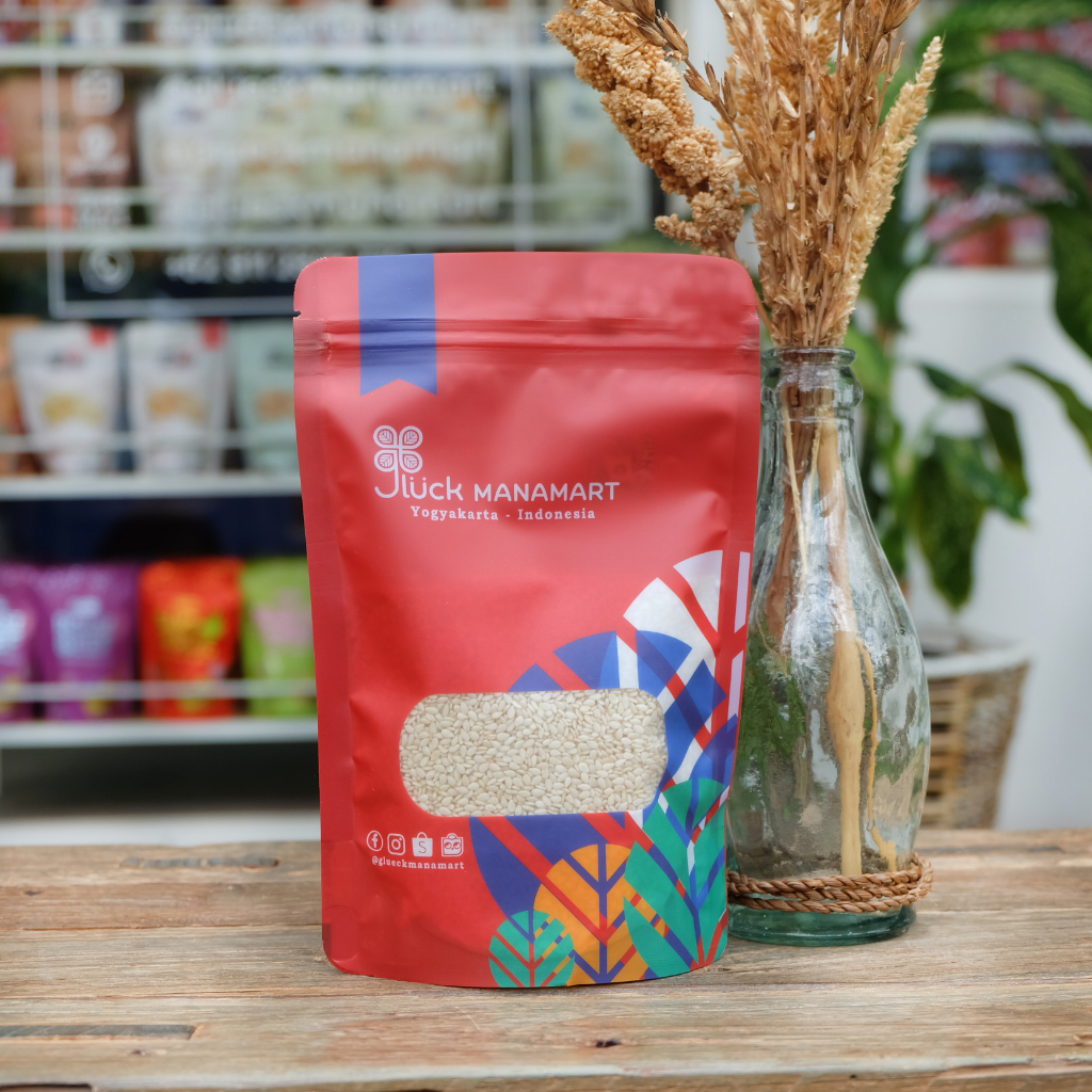 

WHITE SESAME SEEDS PREMUIM / Biji Wijen Putih 100 gr