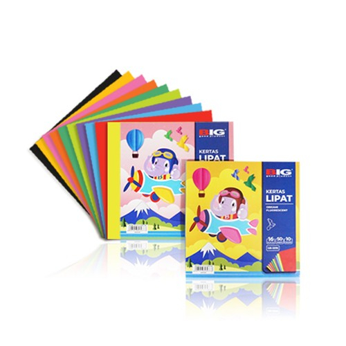 

KERTAS LIPAT ORIGAMI 50 LEMBAR 16X16 MERK BIG