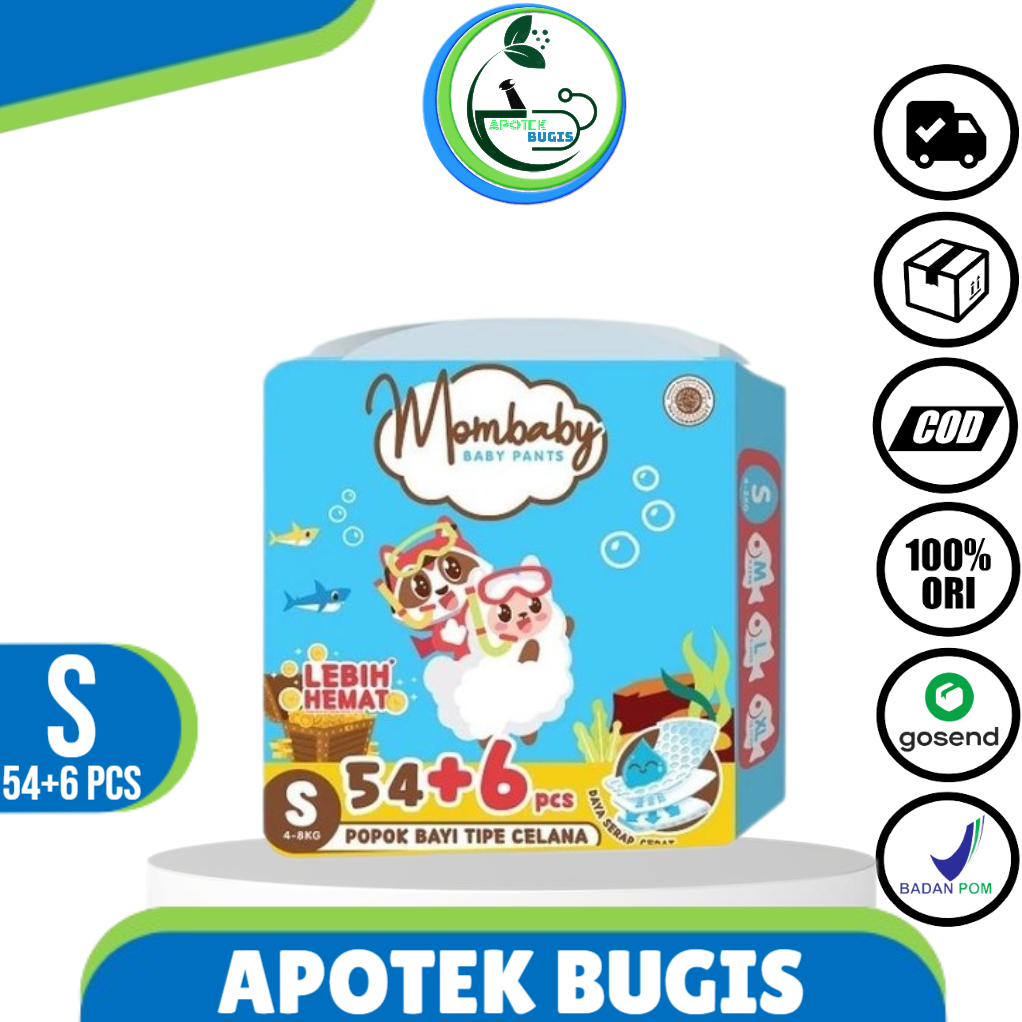 MOMBABY Pants Jumbo S54+6 Diapers Jumbo bb 4-7kg