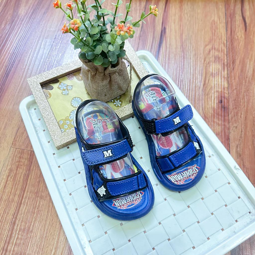 Sandal Anak Laki - Laki Jelly Karet M Spot Spiderman Tali / Sendal Tali Gunung Anak Terbaru