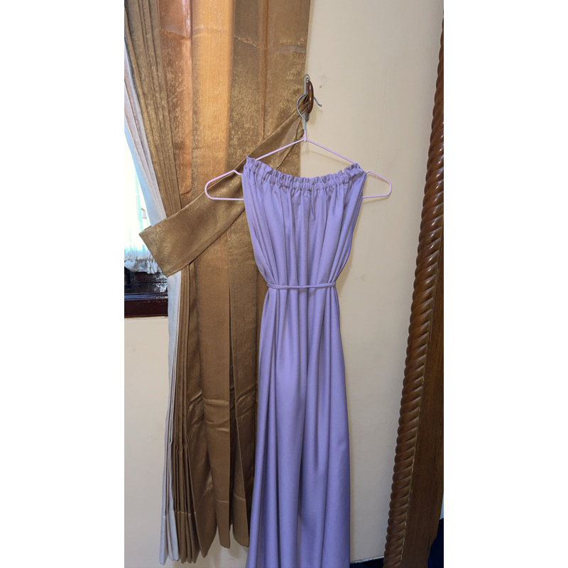 Dress Turtle Neck Lilac Bangkok Korea