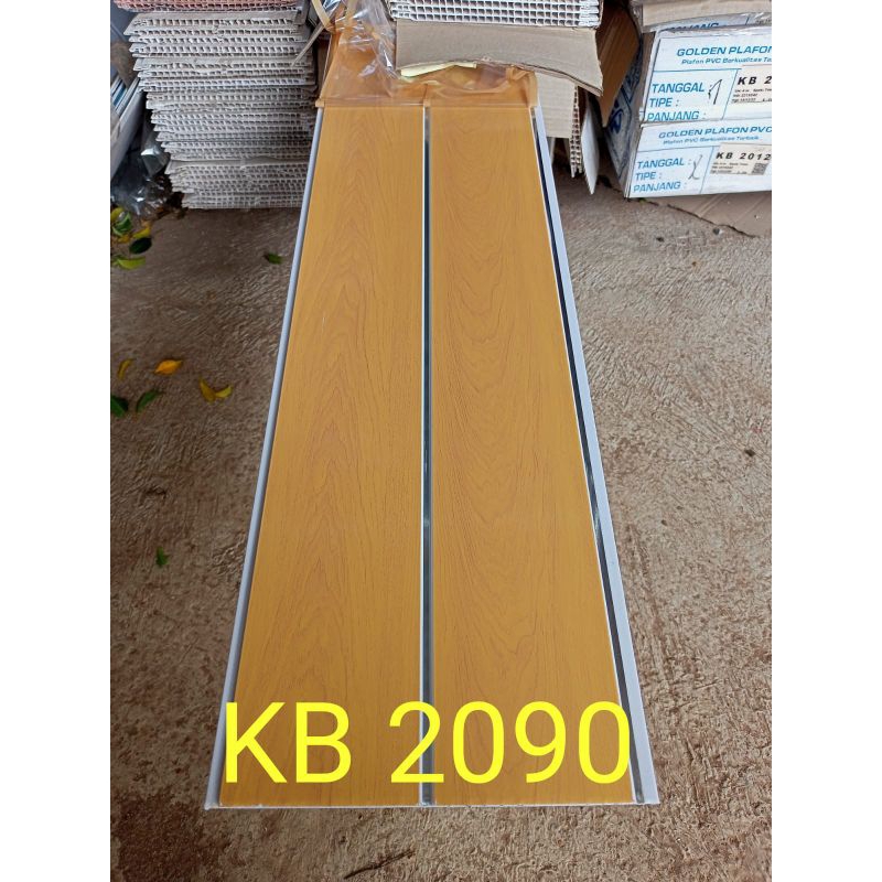 Plafon PVC Merk Golden KB 2090 Atap Rumah Murah Bergaya Modern Minimalis Tahan Lama