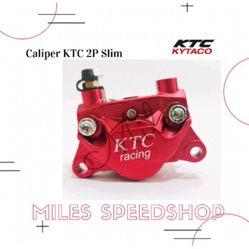 Kaliper KTC 2P Slim RED