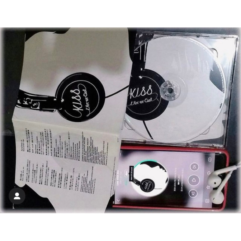 Preloved Second CD Original L'Arc en Ciel Laruku Hyde Tetsuya Ken Yukihiro Album Kiss Like New Mulus