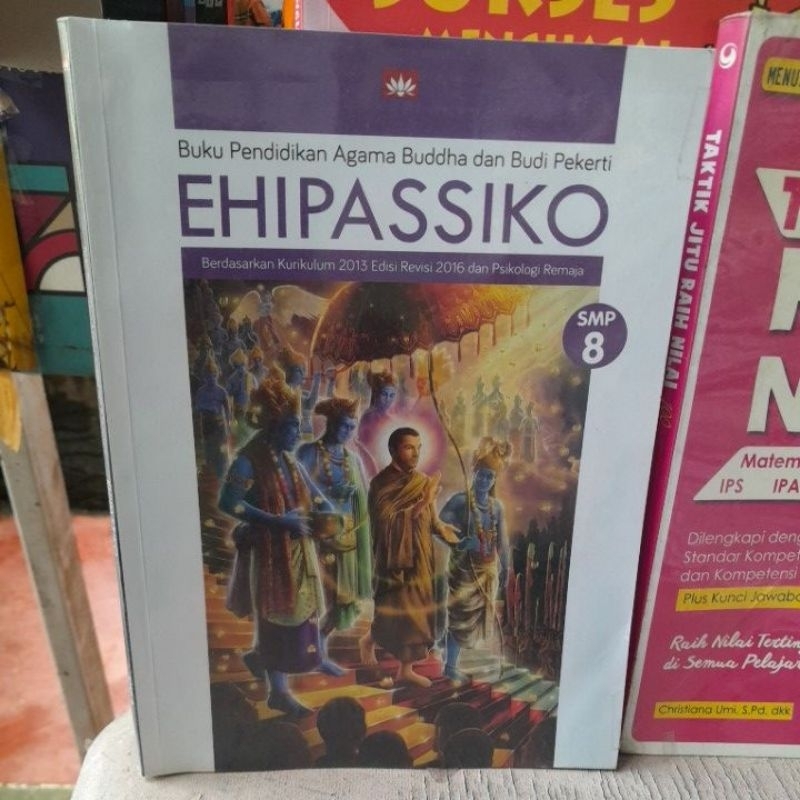 BUKU AGAMA BUDDHA EHIPASSIKO SMP KELAS 8/2