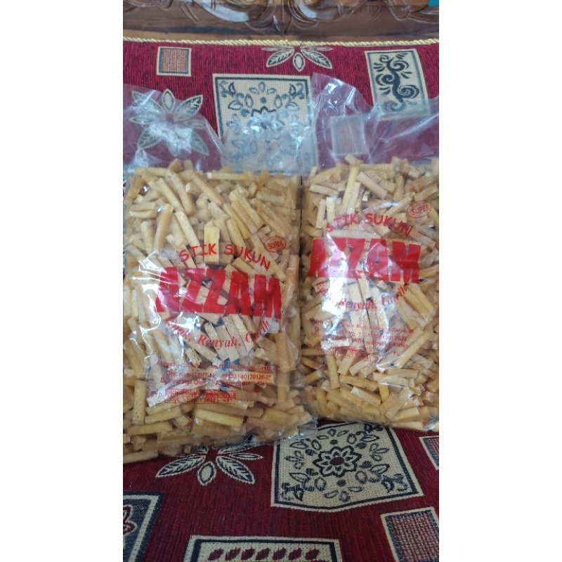 

STIK SUKUN RENYAH ENAK GURIH KEMASAN ±500GR
