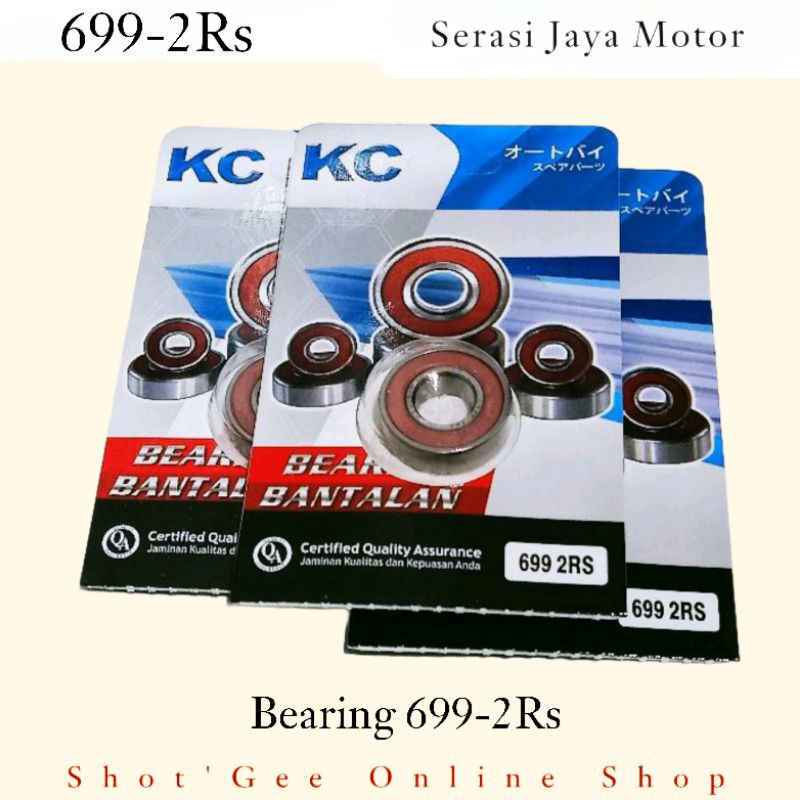 KC BEARING LAHAR 699 2RS