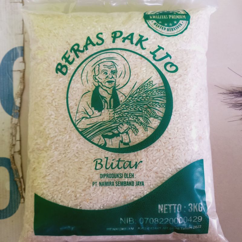 

Beras Pak Ijo 3Kg