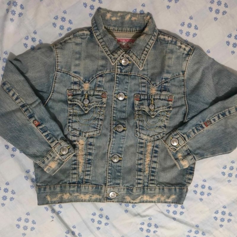 Jaket denim true religion