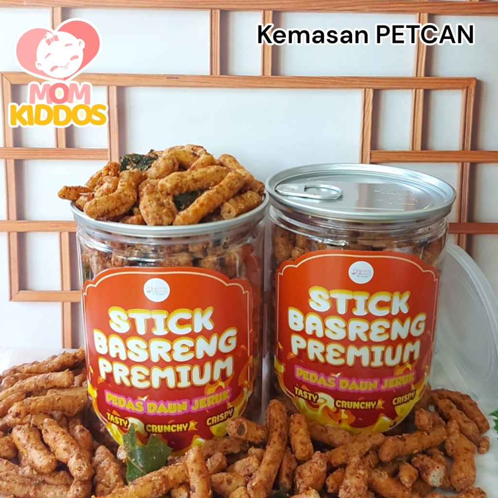 

Stick Basreng Premium Pedas Daun Jeruk (Kemasan PETCAN)