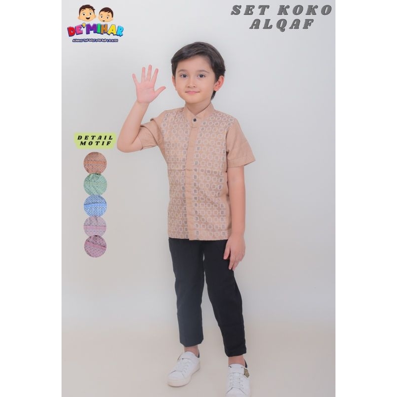 Ready ‼️ Set Koko Premium Alqaf Kids Series by De'mihar bisa COD