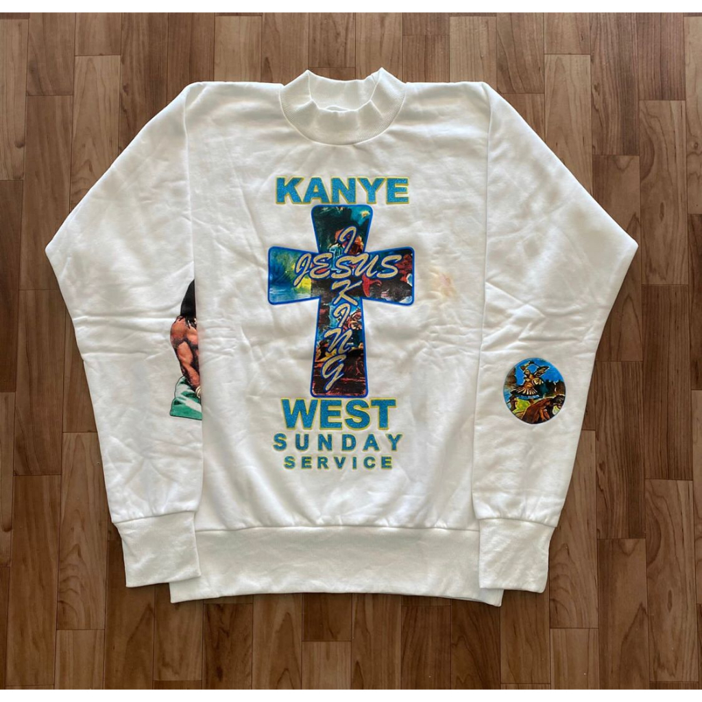 Kanye West Sunday Service “I AM NO SAINT” Crewneck