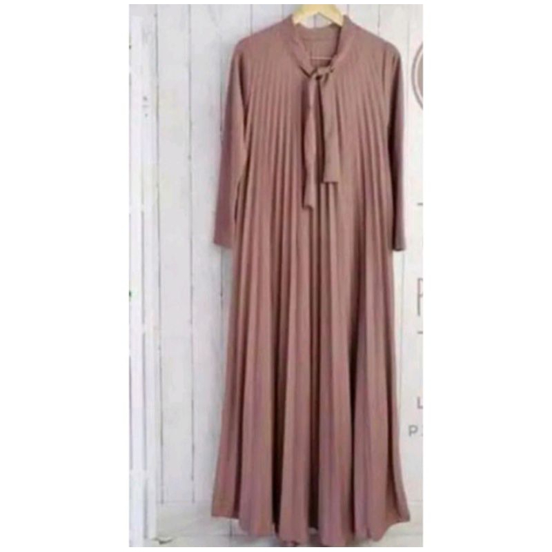 PROMO HARI INI GRATIS ONGKIR GAMIS PLISKET//BAJU MUSLIM WANITA//GAMIS/PAKAIAN WANITA