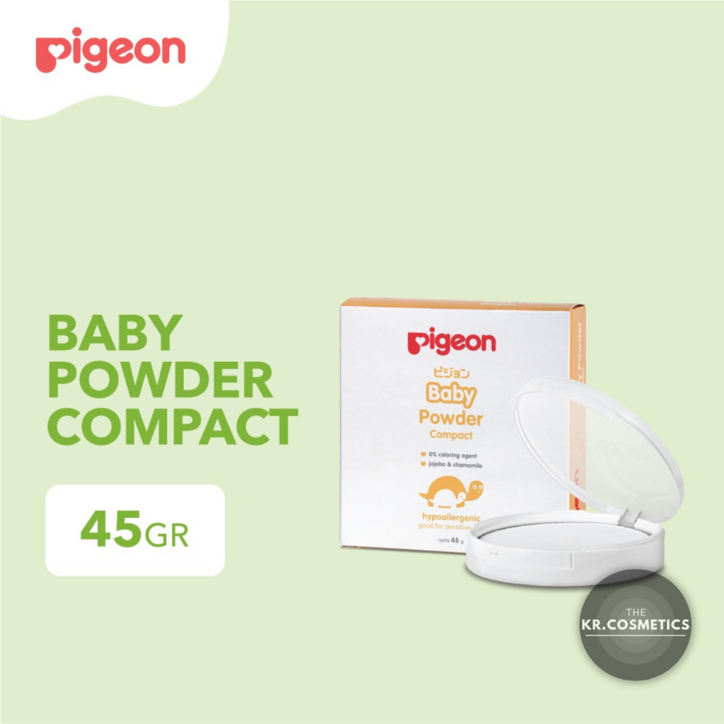 PIGEON Baby Powder Cake Chamomile bedak padat bayi 45Gr