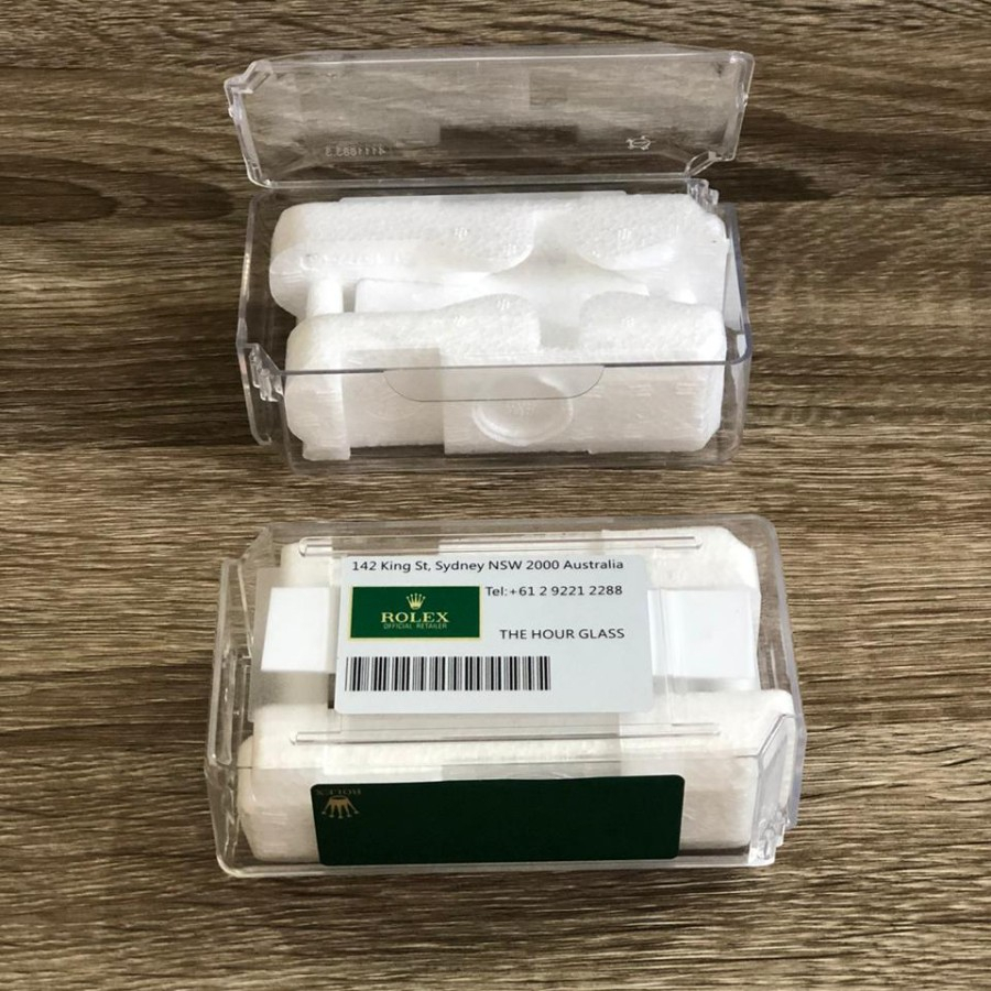 KOTAK JAM TANGAN ROLEX PREMIUM TRANSPARAN