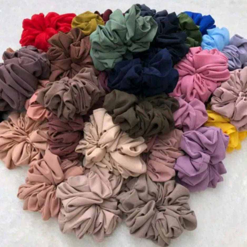 SCRUNCHIE IKAT RAMBUT CEPOL HIJAB