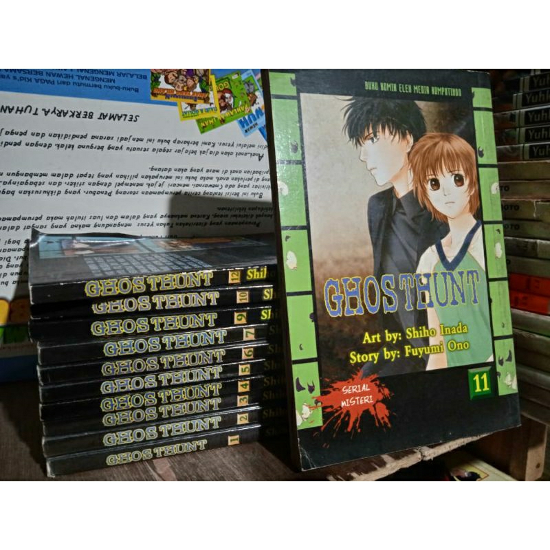 Komik Ghost Hunt Serial Misteri Cabutan