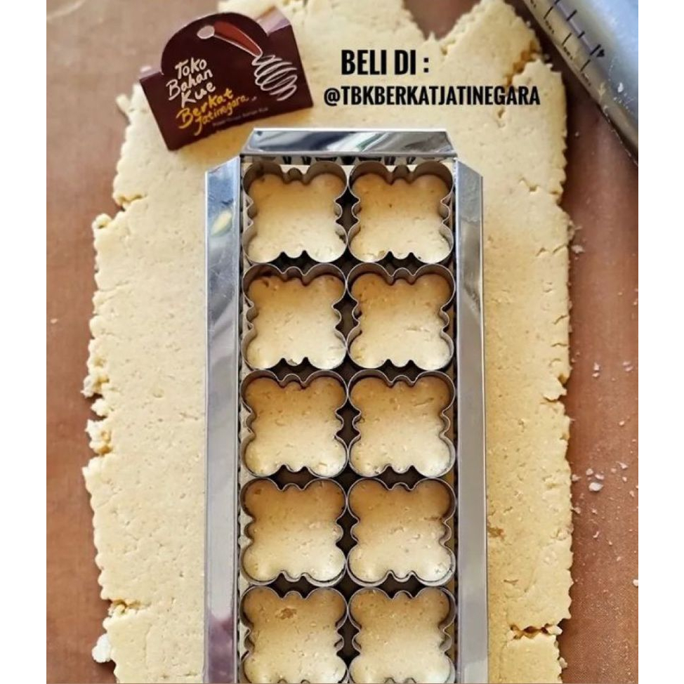 CETAKAN KUE KERING KASTANGEL KUE KERING KOTAK GELOMBANG