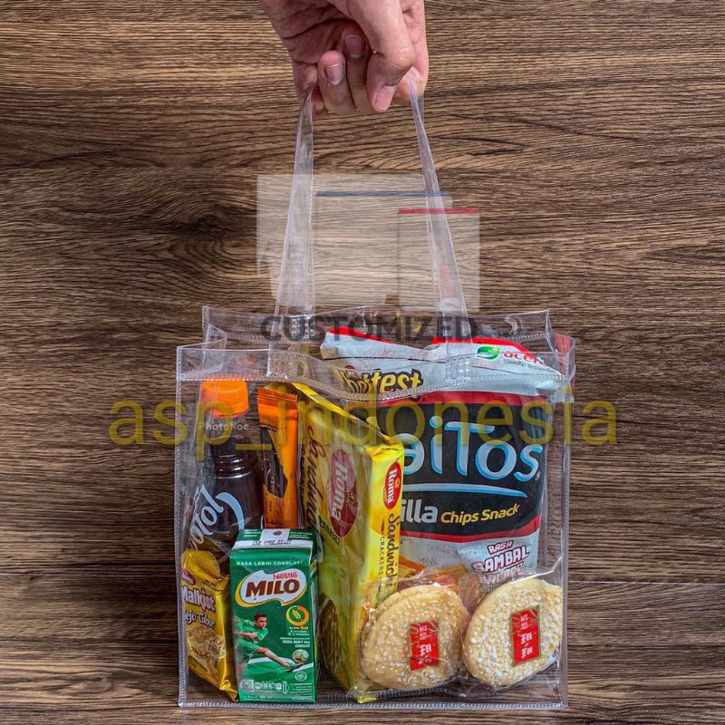 

ASP_Tas mika Goodie bag Transparan tas souvenir
