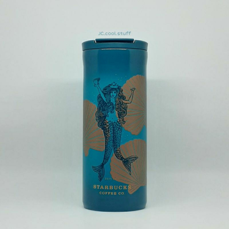 Starbucks Tumbler 12oz SS Siren and Shells original (Anniversary 2019)