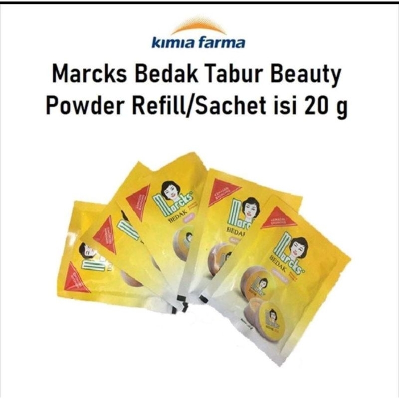 Bedak Marcks Tabur Beauty Powder Refill Per Sachet