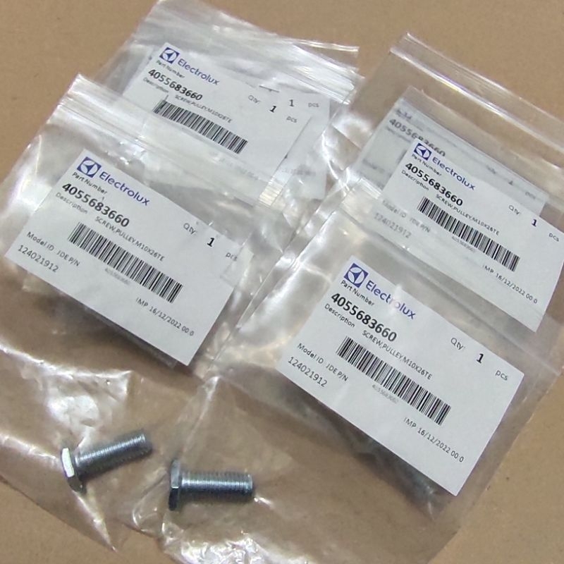 baut pully tabung mesin cuci electrolux original