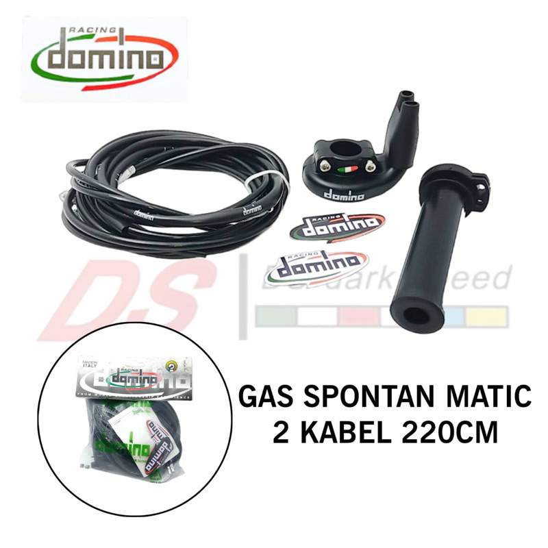 gas spontan nmax aerox pcx vario scoopy dll metik universal 2 kabel domino