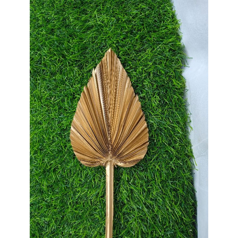 Daun palem kering Buket bunga kecil Gold