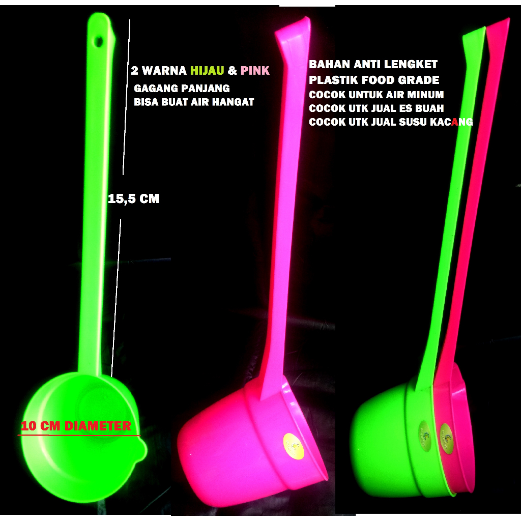 Gayung Gagang panjang>Gayung Es Buah > Gayung Minuman Warna