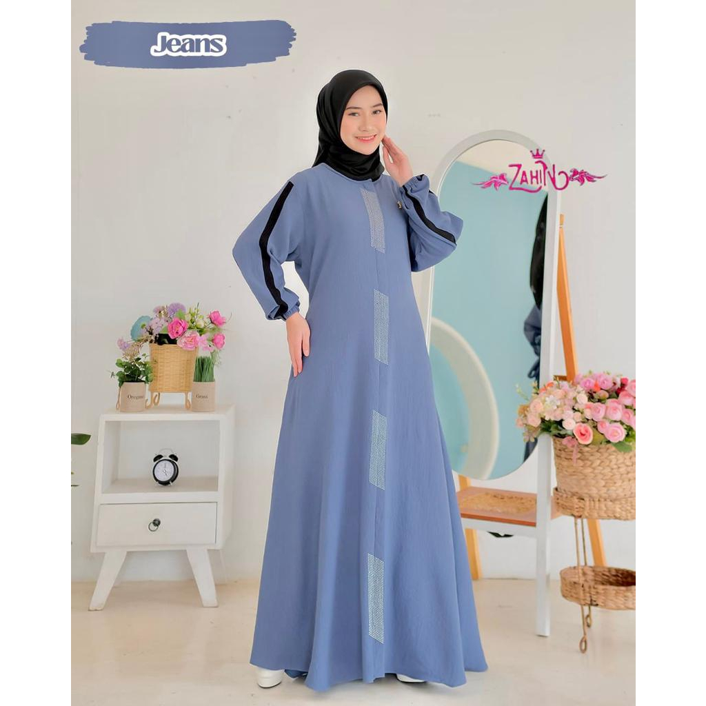 DRESS SHARA ORI ZAHIN MODEL TERBARU CRINGKLE ITYCREPE PREMIUM DAN KAMILA 2 IN 1 OUTHER KONDANGAN SYARI WANITA MEWAH ALMIRA ZAHIN ORI