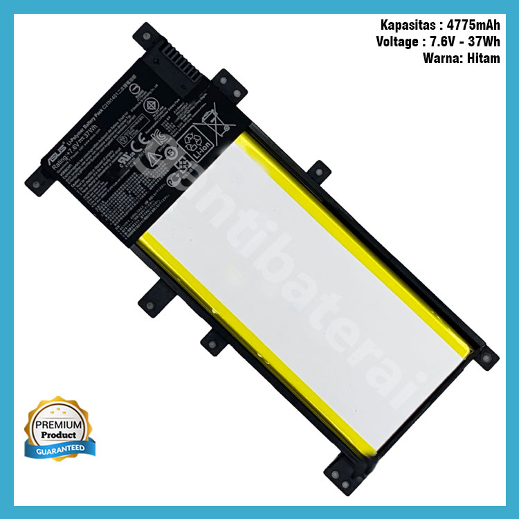 Baterai Ori Asus X455LN X455LV X455WA X455WE X455YA X455YI C21N1401