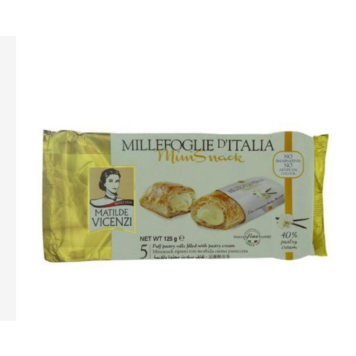 

PALING DICARI MATILDE VICENZI MILLEFOGLIE D’ITALIA MINI SNACK VANILLA CREAM
