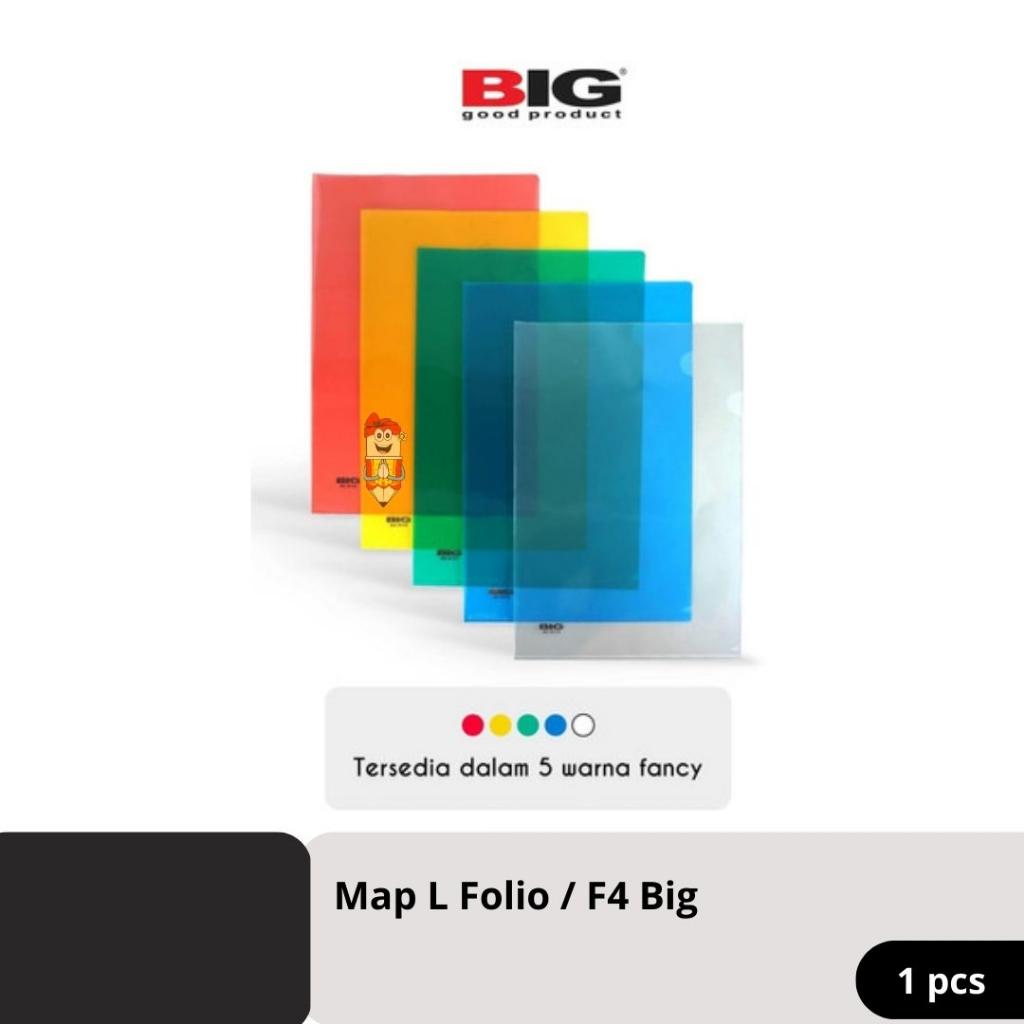

Map L Folio / F4 Big Bening Transparan